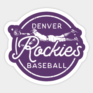 Rockies Catch Sticker